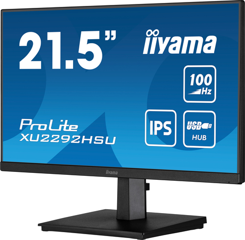 iiyama ProLite IPS, 54.6 cm (21.5"), 1920 x 1080 pixels, Full HD, LED Monitor