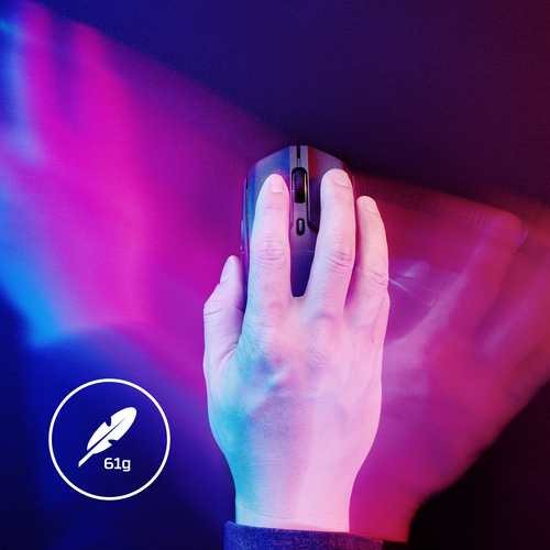 Pulsefire Haste 2, Wireless Gaming Mouse, Ambidextrous, 26000 DPI