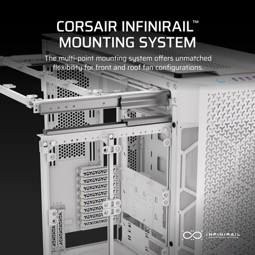 Corsair 9000D RGB AIRFLOW, ATX, Stainless steel, Tempered glass, Full Tower Case
