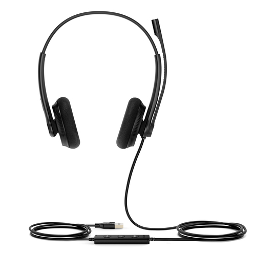 Yealink UH34 Lite Dual UC, Wired, 20 - 20000 Hz, Headset/Headphones, Black