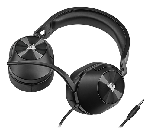Corsair HS55 STEREO, Wired, Gaming, 20 - 20000 Hz, Headset/Headphones, Carbon