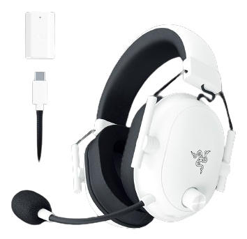 Razer BlackShark V2 HyperSpeed, Wired & Wireless, 12 - 28000 Hz, Gaming, Headset/Headphones, White