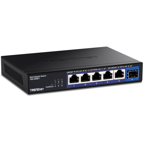 Trendnet (TEG-S5061), 2.5G Ethernet, Unmanaged Switch