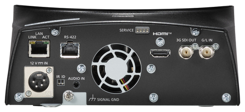 Indoor Panasonic AW-HE145 security camera with MOS sensor and night mode