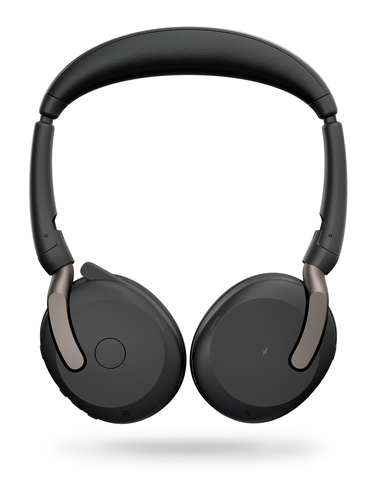 Jabra Evolve2 65 Flex Link380a UC Stereo, Wired & Wireless, 20 - 20000 Hz, Headset/Headphone, Black