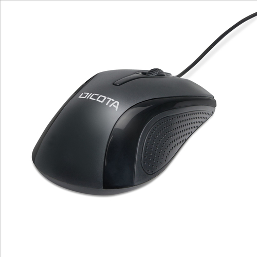 DICOTA (D32011), Ambidextrous, USB Type-A, 1200 DPI, Mouse