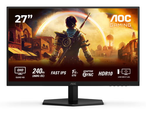AOC G4 Q27G42ZE, 68.6 cm (27"), 2560 x 1440 pixels, Quad HD, LCD Monitor