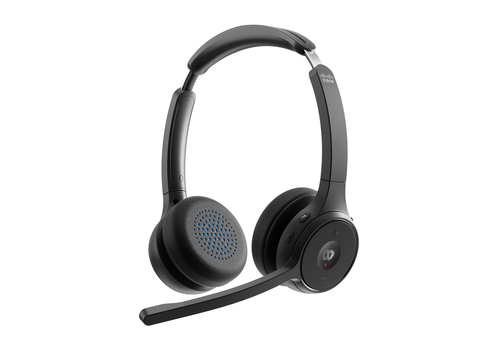 Cisco Headset 722 Dual USB-A, Wireless, Headphones, Black