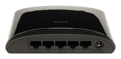D-Link, 5-Port Fast Ethernet Unmanaged Desktop Switch