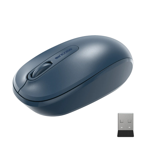 Incase Wireless Mobile Mouse 1850, Ambidextrous, Optical, 1000 DPI, Blue