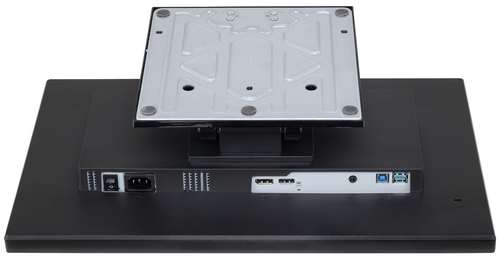 iiyama ProLite T2254MSC-B1AG 21.5" Touch Monitor angled view highlighting 10-point P-CAP touch