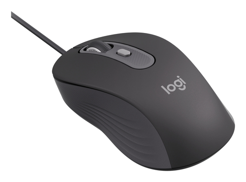Logitech Signature Wired M520 for Business, Ambidextrous, Optical, USB/C Mouse