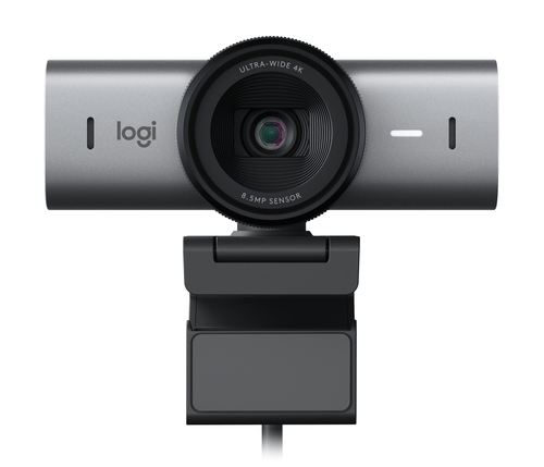 Logitech MX Brio 8.5MP 4K UHD Webcam – 4096x2160, 60fps, 4x Zoom,Privacy Shutter