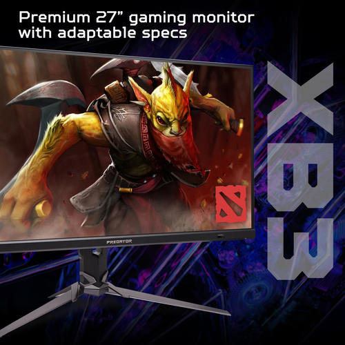 Acer XB Predator XB273KV5, (27"), 3840 x 2160 pixels, 4K UHD, Gaming Monitor