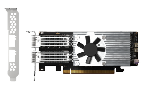 QNAP QXG-100G2SF-E810 Internal Wired PCI Express Fiber 100000 Mbit/s