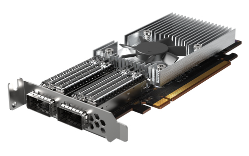 QNAP QXG-100G2SF-E810 Internal Wired PCI Express Fiber 100000 Mbit/s