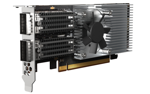 QNAP QXG-100G2SF-E810 Internal Wired PCI Express Fiber 100000 Mbit/s