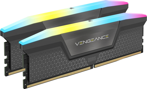 Corsair Vengeance RGB, 32GB 2 x 16 GB DDR5 6000 MHz, 288-pin DIMM for PC/Server
