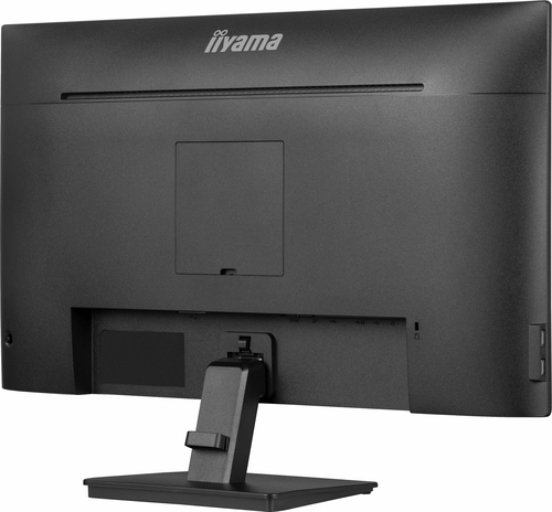 iiyama 27 inch 4K Ultra HD monitor rear view with clean back panel