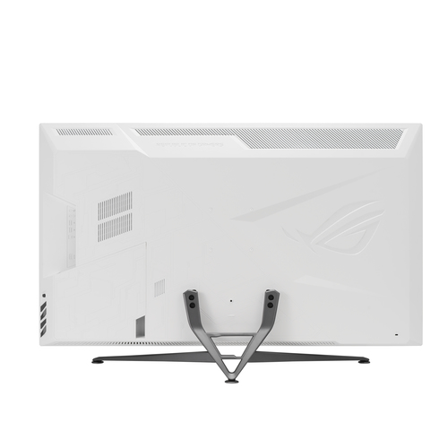 ASUS ROG Strix XG43UQ gaming monitor side angle view
