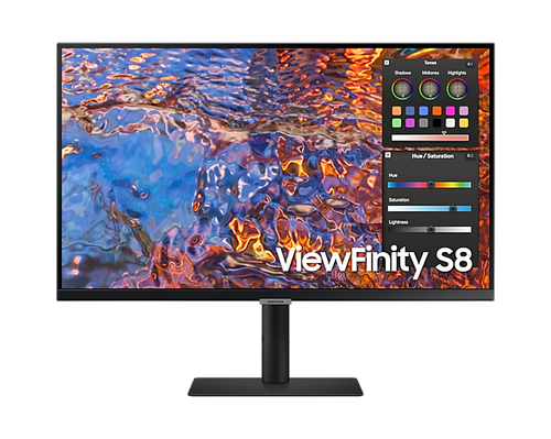 Samsung (LS27B800PXPXXU), (27"), 3840 x 2160 pixels, 4K Ultra HD, LED Monitor