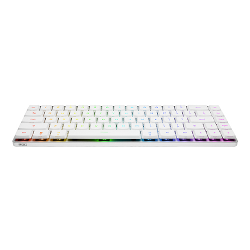 ASUS ROG Falchion RX Low Profile white keyboard with ROG RX optical switchesASUS ROG Falchion RX Low Profile white keyboard with ROG RX optical switches