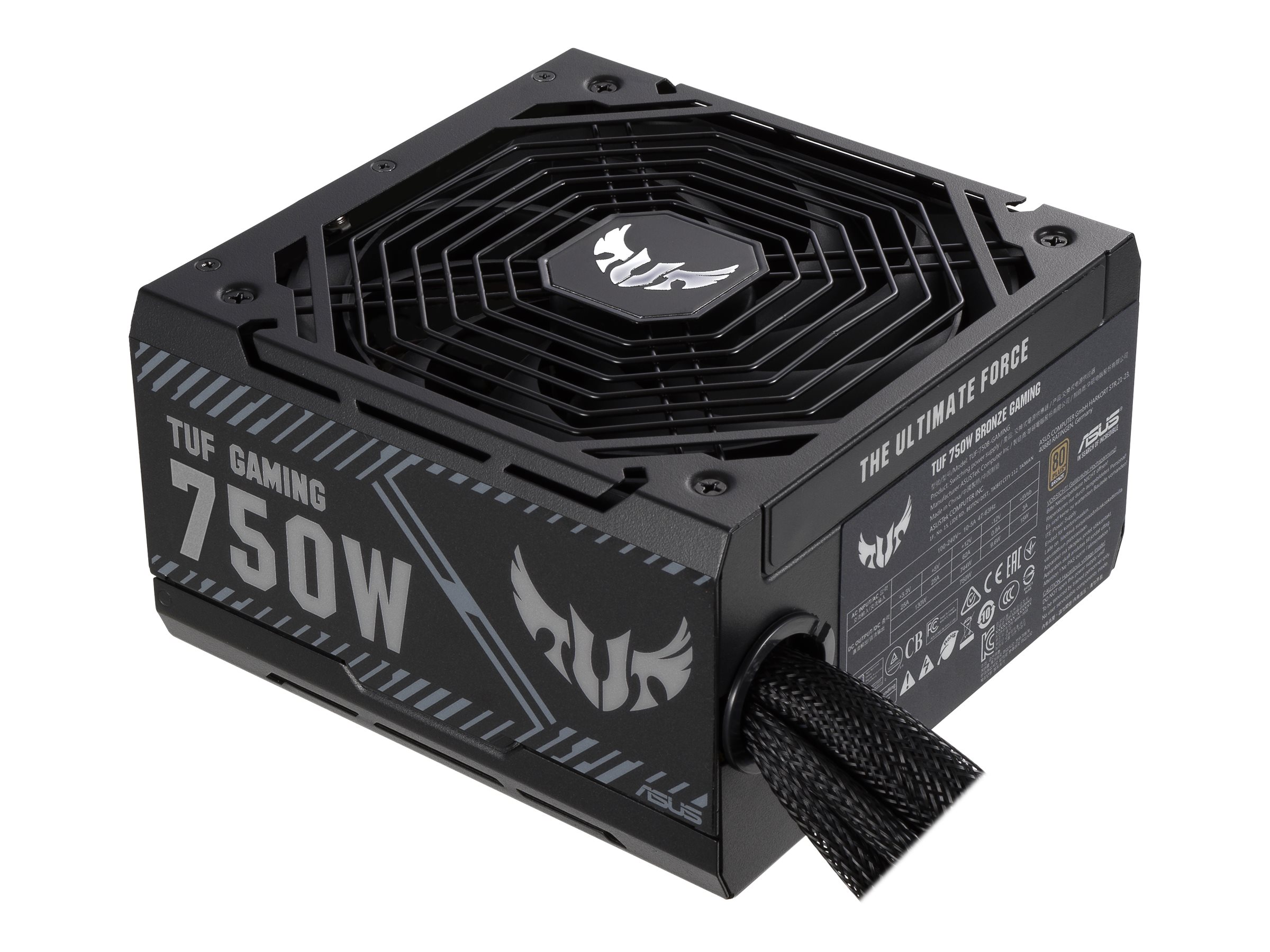 ASUS TUF 750B, 750 W, 100 - 240 V, ATX, Gaming Power Supply