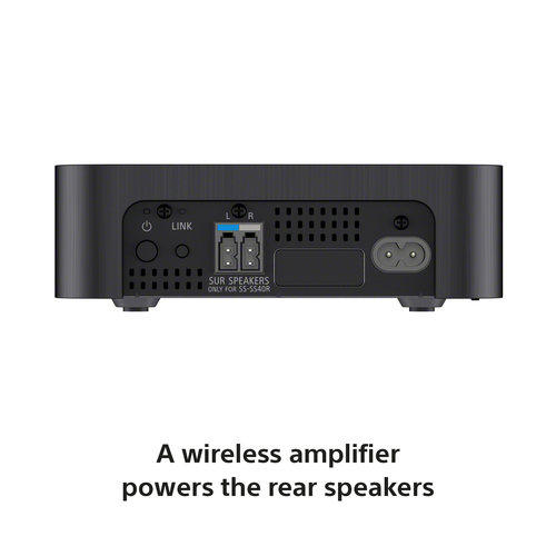 Sony (HTS40R.CEK), 5.1 channels, 600 W, Speakers