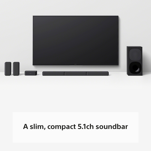 Sony (HTS40R.CEK), 5.1 channels, 600 W, Speakers