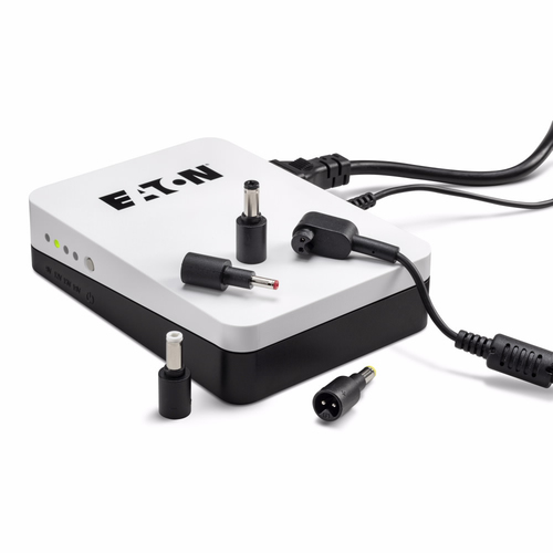 Eaton 3SM36B UPS showing LED indicators and buttons