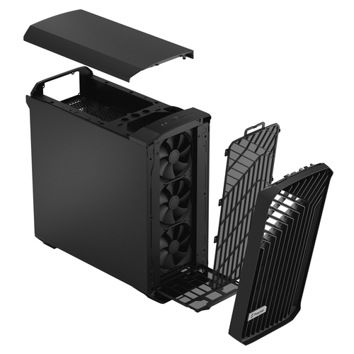 Fractal Design Torrent, ATX, EATX, ITX, micro ATX, Steel, Gaming full Tower Case