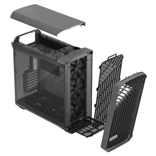 Fractal Design Torrent Gaming PC Case, ATX, EATX, ITX, micro ATX, Tempered glass