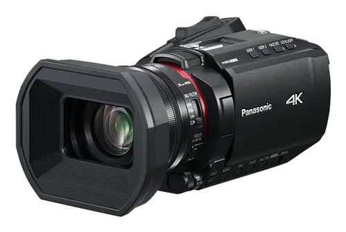 Panasonic HC-X1200 4K camcorder capturing smooth ultra HD video