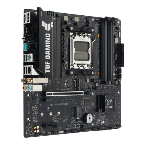TUF GAMING A620AM-PLUS WIFI Socket AM5 CPU slot close-up