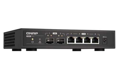 QNAP (QSW-2104-2S), 2.5G Ethernet, Unmanaged Switch