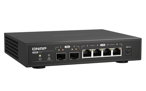 QNAP (QSW-2104-2S), 2.5G Ethernet, Unmanaged Switch