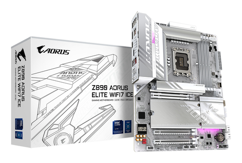 Gigabyte Z890 AORUS ELITE WIFI7 ICE ATX LGA1851 Motherboard
