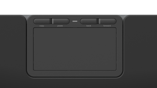 Contour Design Ergonomic Touchpad, Wired, USB, Black
