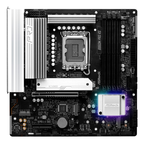 ASRock B860M Pro RS Micro ATX LGA1851 Motherboard
