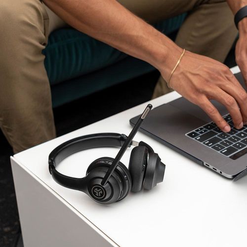 JLab GO Work, Wired & Wireless, 20 - 20000 Hz, Headset/Headphones, Black