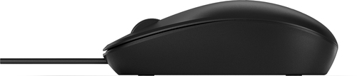 HP 128 Laser Wired Mouse, Ambidextrous, USB Type-A, 1200 DPI, Black