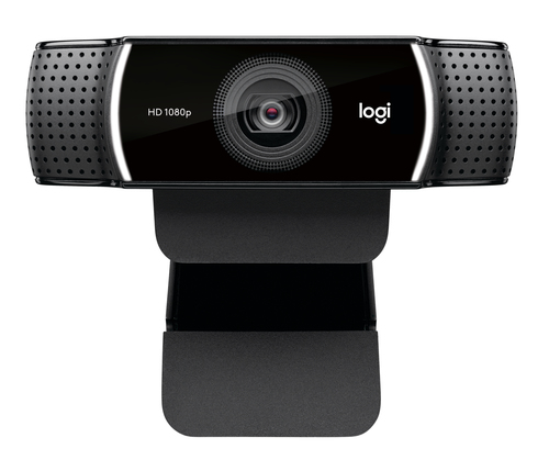 Logitech C922 Pro Stream Webcam, 1920 x 1080 pixels,Full HD, 60 fps,1080p, H.264