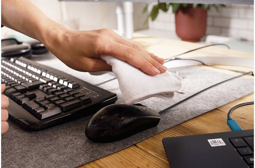 Kensington Pro Fit Washable Mouse, Wired, Ambidextrous, Optical, USB, 1600 DPI