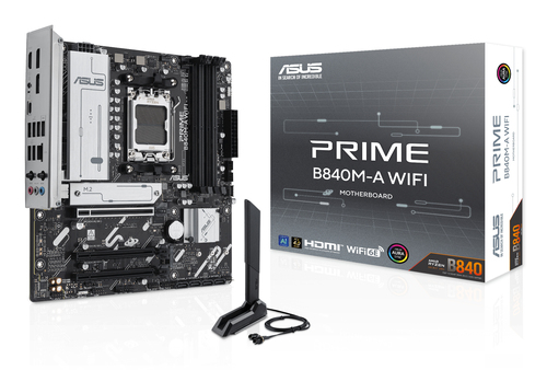 Asus PRIME B840M-A WIFI Micro ATX AM5 Motherboard