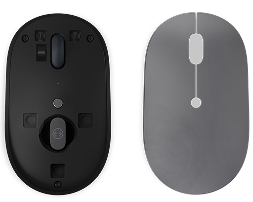 Lenovo Go, Ambidextrous, Optical, RF Wireless, 2400 DPI, Mouse