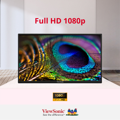 Viewsonic VA1650, 40.6 cm (16"), 1920 x 1080 pixels, Full HD, LED Monitor