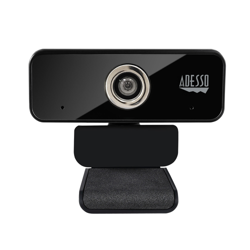 Adesso CyberTrack 6S 8MP USB Webcam – 4K 3840x2160, 30fps, Full HD, 2160p
