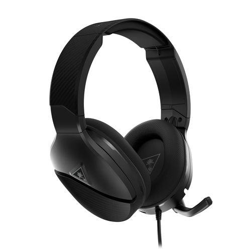 Turtle Beach Recon 200 headset showing memory foam ear cushions