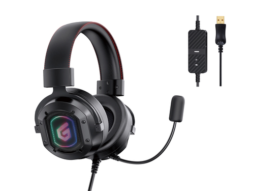 Conceptronic ATHAN 7.1 Surround Sound Gaming USB, Wired,  20 - 20000 Hz, Headset/Headphones, Black