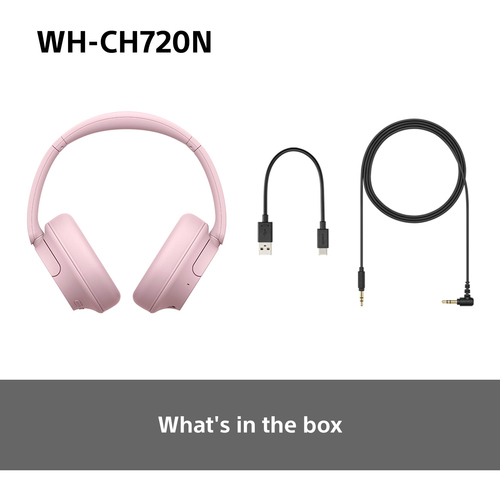 Sony (WHCH720NP.CE7), Wired & Wireless, 7 - 20000 Hz, Headset/Headphones, Blue